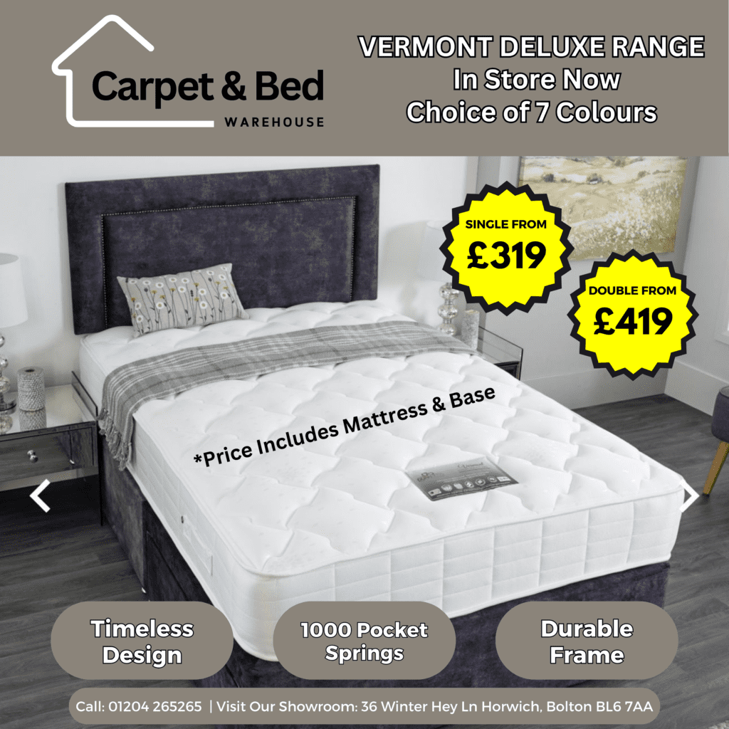 Cheap Bed Shop Horwich Bolton Vermont Deluxe